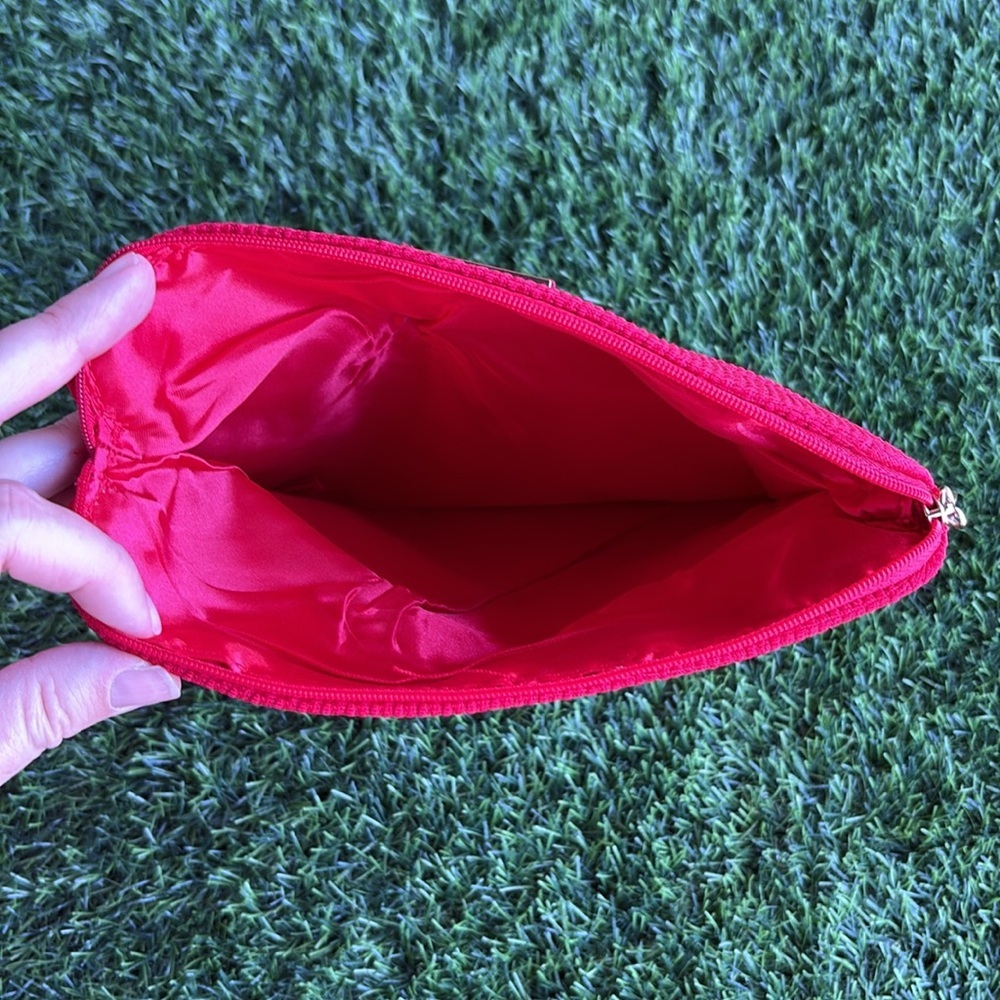 Giorgio Armani Red Clutch Bag - Picture 3 of 5
